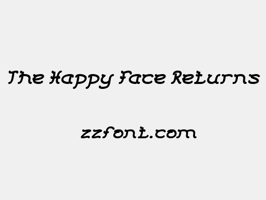 The Happy Face Returns