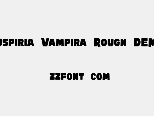 Suspiria Vampira Rough DEMO