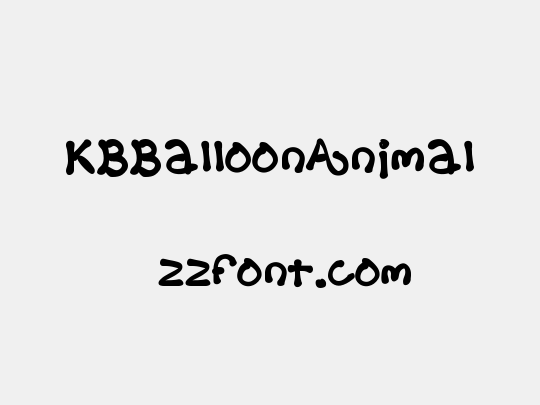 KBBalloonAnimal