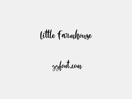 Little Farmhouse