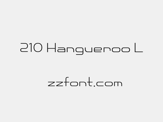 210 Hangueroo L
