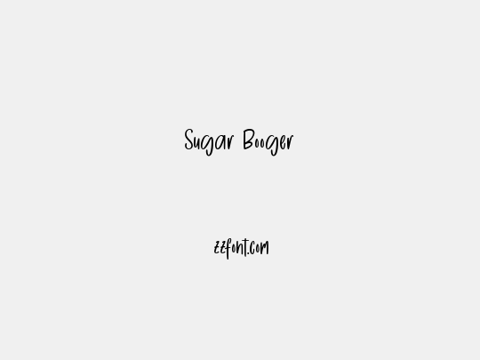 Sugar Booger