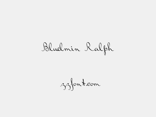 Bluelmin Ralph