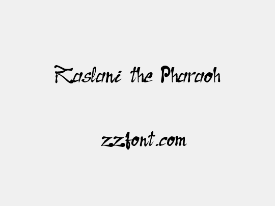 Raslani the Pharaoh