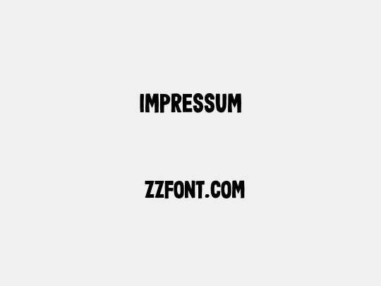 Impressum