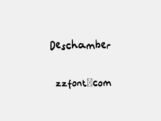 Deschamber