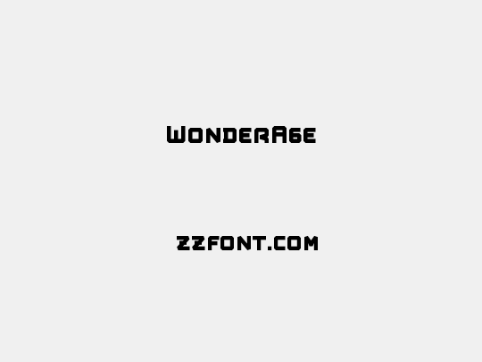 WonderAge