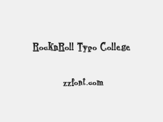 RocknRoll Typo College