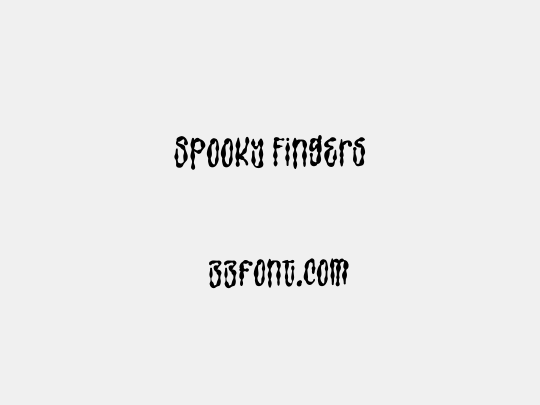 Spooky Fingers