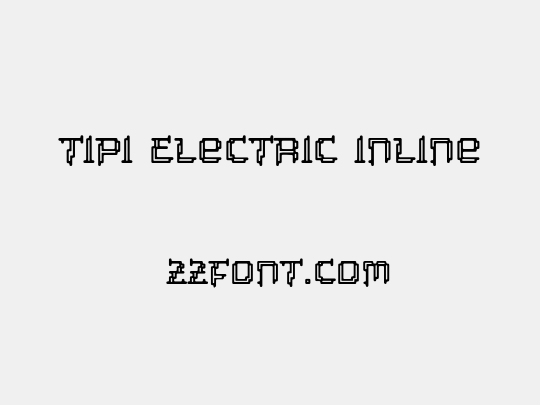 Tipi Electric Inline