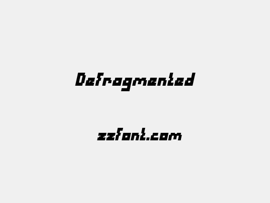 Defragmented