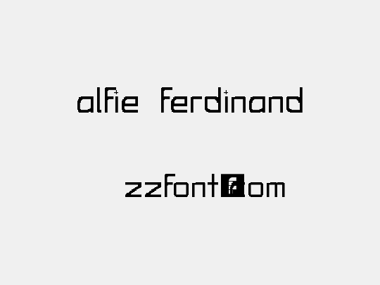 Alfie Ferdinand