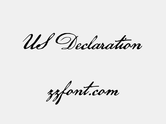 US Declaration