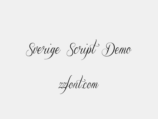 Sverige Script Demo