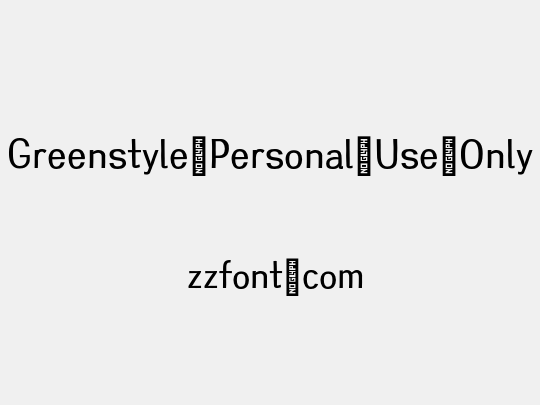 Greenstyle-Personal-Use-Only