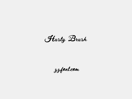 Husty Brush