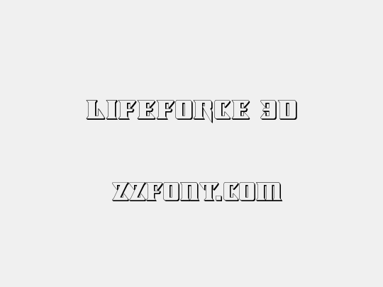 Lifeforce 3D