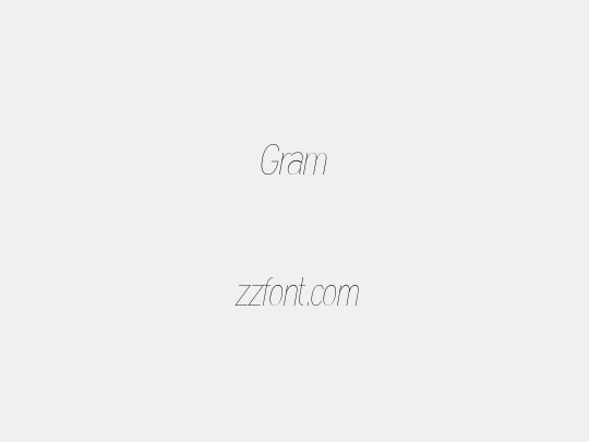 Gram