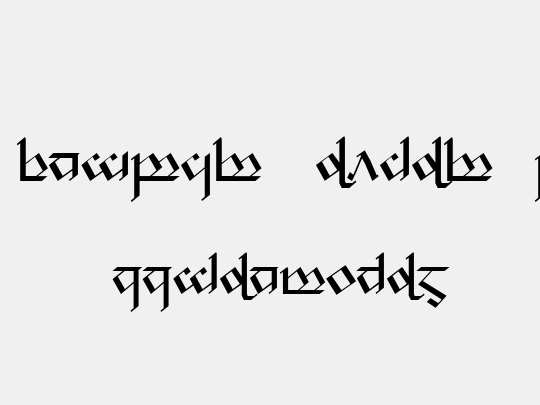 Tengwar Noldor-1
