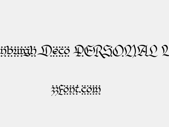 Odenburgh Deco PERSONAL USE