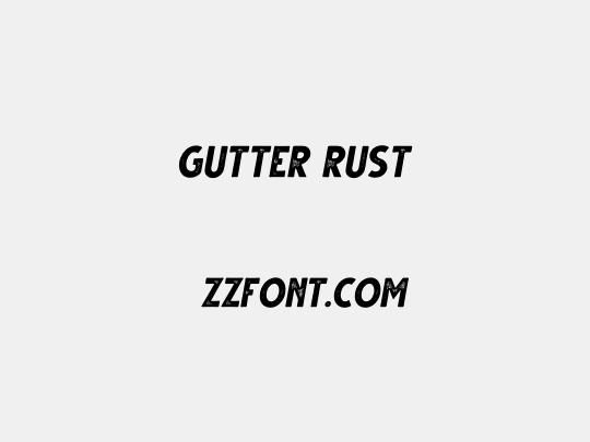 Gutter Rust