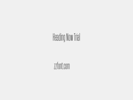 Heading Now Trial