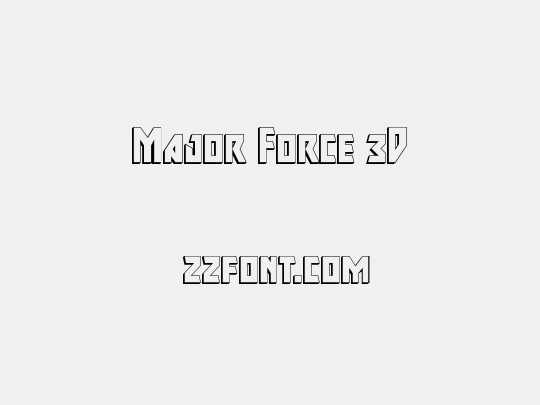 Major Force 3D