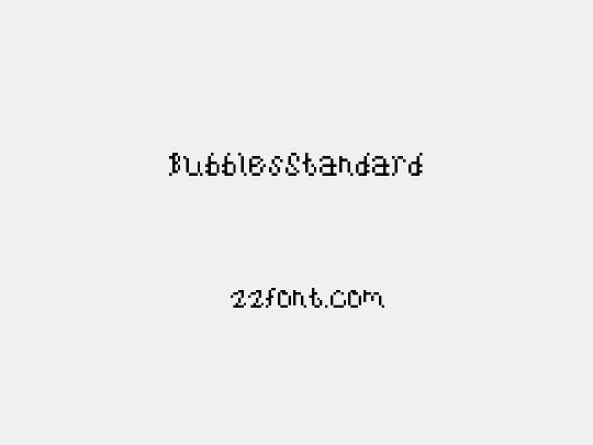 BubblesStandard