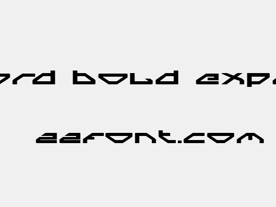 Spylord Bold Expanded