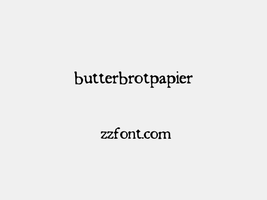 butterbrotpapier