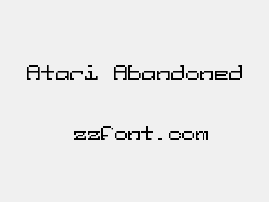 Atari Abandoned