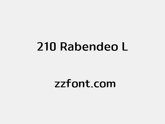 210 Rabendeo L