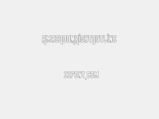 AmazDooMRightOutline