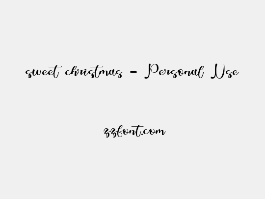 sweet christmas - Personal Use