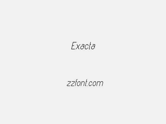 Exacta