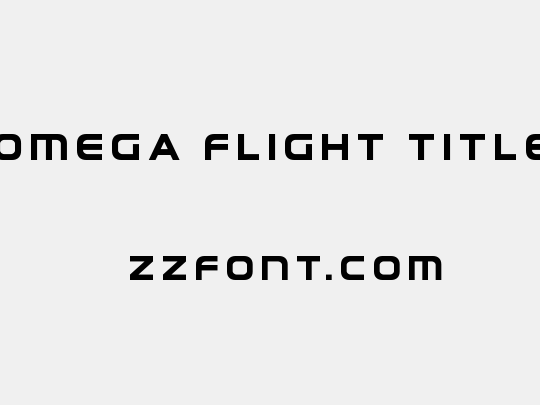 Omega Flight Title