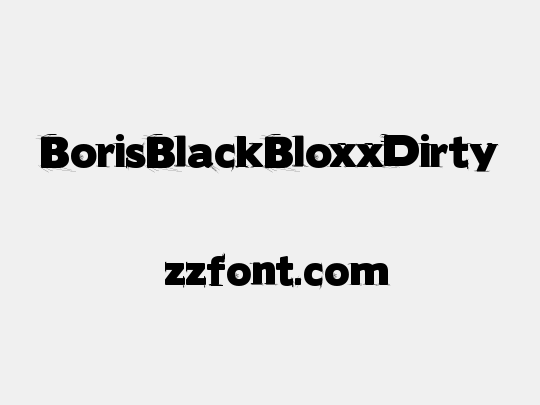 BorisBlackBloxxDirty