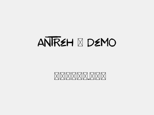 ANTREH - DEMO