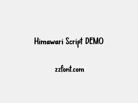 Himawari Script DEMO