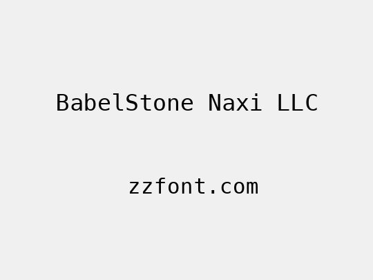BabelStone Naxi LLC
