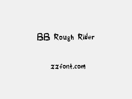 BB Rough Rider