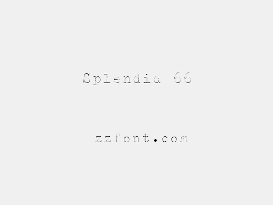 Splendid 66