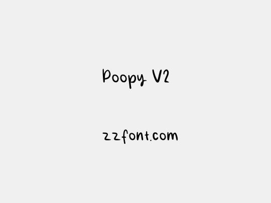 Poopy V2