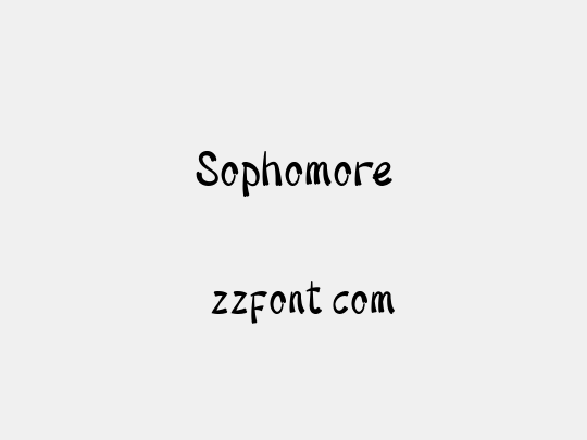 Sophomore