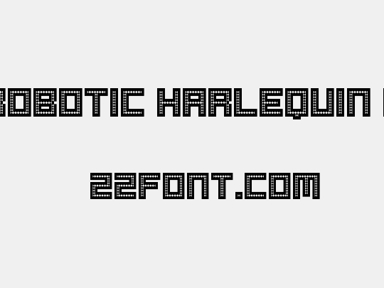 Robotic Harlequin II