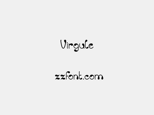 Virgule