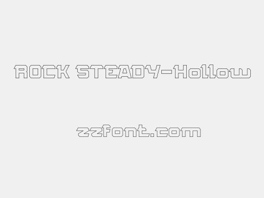 ROCK STEADY-Hollow