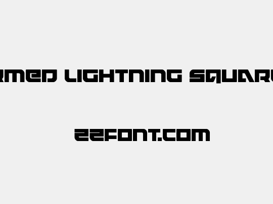 Armed Lightning Squared