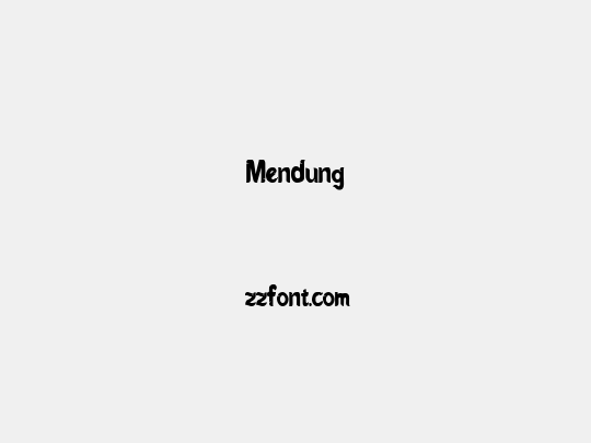 Mendung