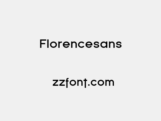 Florencesans
